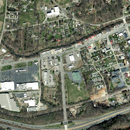 Swannanoa map(satellite map)