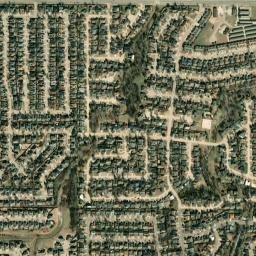 8200-8208 Northwest 121st Street Oklahoma City OK High Resolution Satellite Map