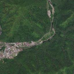 Mino-shi map(satellite map)