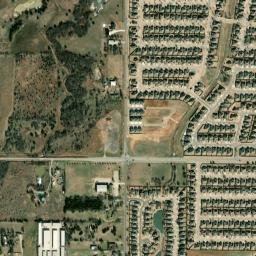 8801 Northwest 112th Street, Oklahoma City High Resolution Satellite Map