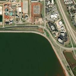 10898 North Lake Hefner Drive Oklahoma City High Resolution Satellite Map