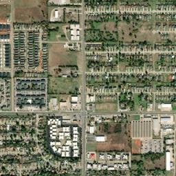 Northwest 111th Street Oklahoma City OK  High Resolution Satellite Map