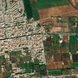 Bou Tlelis map(satellite map)