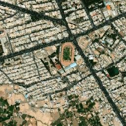 Semnan map(satellite map)