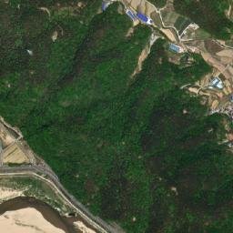 Hapcheon-gun map(satellite map)