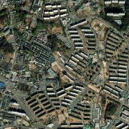 Machida-shi map(satellite map)