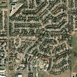 7891-7999 Ingram Drive Oklahoma City OK High Resolution Satellite Map