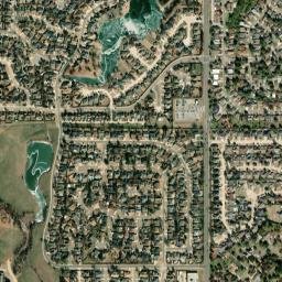 10301-10399 Mantle Drive Oklahoma City High Resolution Satellite Map