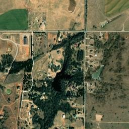 7412 Britton Road Northeast, El Reno, OK High Resolution Satellite Map