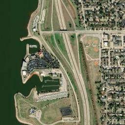 9221 Lake Hefner Parkway Oklahoma City OK High Resolution Satellite Map