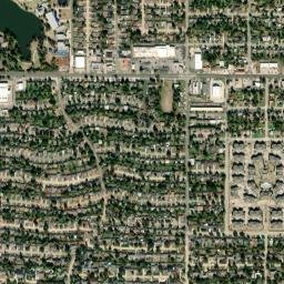 9608 Georgia Ave The Village OK High Resolution Satellite Map