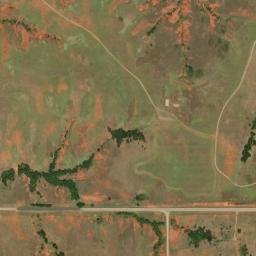 Oklahoma 73, Hammon, OK 73650, America High Resolution Satellite Map