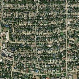 Nichols Hills map(satellite map)