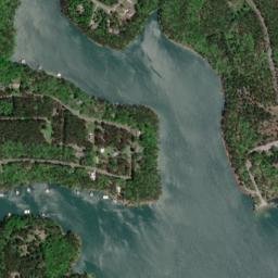 Lake Ridge Arkansas High Resolution Satellite Map