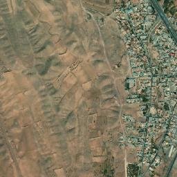 Robat-e-Sang map(satellite map)