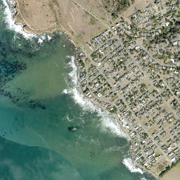 Marine Terrace California High Resolution Satellite Map