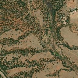 Pueblo and Mission Ruins Trail Pecos NM High Resolution Satellite Map