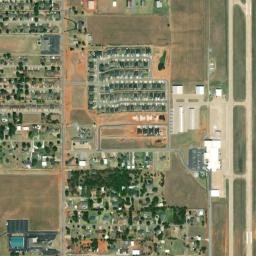 2221 Ryan Drive Weatherford OK High Resolution Satellite Map