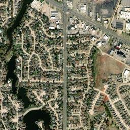 6967-6999 Lake Front Drive Warr Acres OK High Resolution Satellite Map