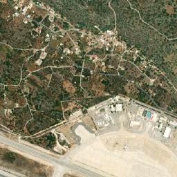 Mouzourás map(satellite map)