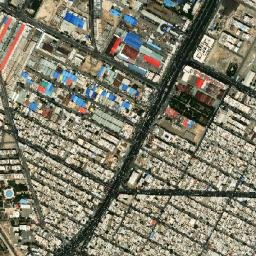 Baghershahr map(satellite map)