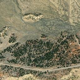 Navajo Service Rte 49 Smith Lake NM High Resolution Satellite Map