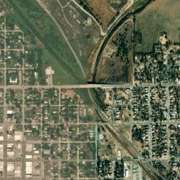 101-105 South Bickford Avenue El Reno OK High Resolution Satellite Map