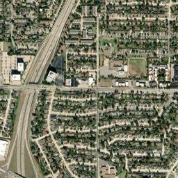 6301-6349 North Independence Avenue Oklahoma City OK High Resolution Satellite Map