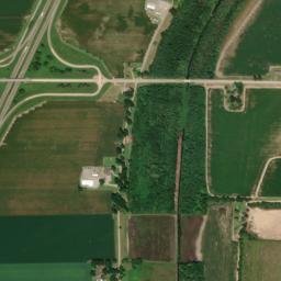 Bardstown Arkansas High Resolution Satellite Map