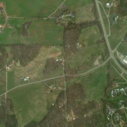 Christianburg Tennessee High Resolution Satellite Map