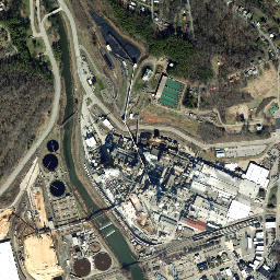 Canton map(satellite map)