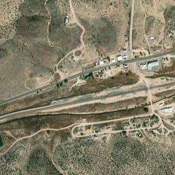 Peach Springs map(satellite map)