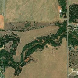 Airport Road Weatherford OK 73096 High Resolution Satellite Map