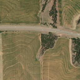 I-40, Hinton, OK 73047, USA High Resolution Satellite Map