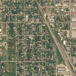 505-513 S Miles Ave, El Reno, OK 73036 High Resolution Satellite Map