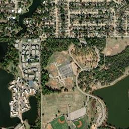5105 Northwest 50th Street Oklahoma City High Resolution Satellite Map