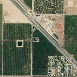 Myricks Corner California High Resolution Satellite Map