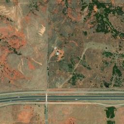 N2290 Road, Custer City, OK 73639, USA High Resolution Satellite Map