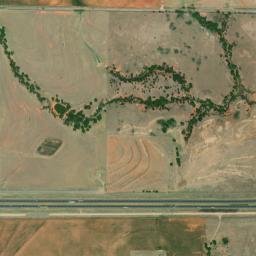 I-40 Clinton OK 73601 America High Resolution Satellite Map