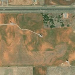 Highway 66 Weatherford OK 73096 High Resolution Satellite Map