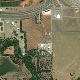 Eagle Rd Weatherford Oklahoma High Resolution Satellite Map