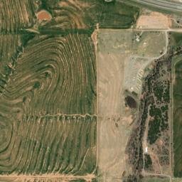 Historic U.S. 66, Hinton, OK 73047, USA High Resolution Satellite Map