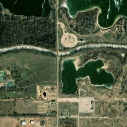 4315 North Richland Road, Yukon, OK 73099 High Resolution Satellite Map