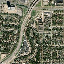 4205-4299 North Kentucky Avenue Oklahoma City OK High Resolution Satellite Map