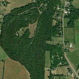 Cowden Tennessee High Resolution Satellite Map