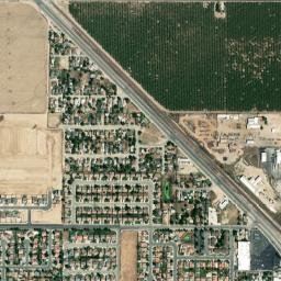 North Shafter California High Resolution Satellite Map