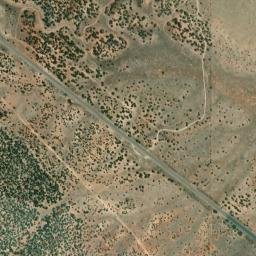 AZ-66 Seligman Arizona High Resolution Satellite Map