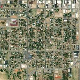 153-199 South 8th Street, Clinton, OK High Resolution Satellite Map