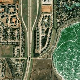 North Morgan Road Yukon OK 73099 High Resolution Satellite Map