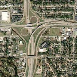 3301-3305 Northwest 40th Street Oklahoma City OK High Resolution Satellite Map